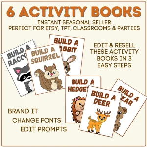 Fall Forest Friends Mega Builder Pack 8