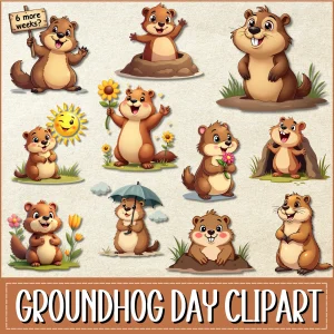 Groundhog Day Activity Bundle 5