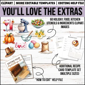 Holiday Recipe Pack Collection 3